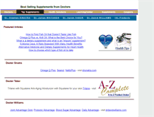 Tablet Screenshot of drsupplementreviews.com